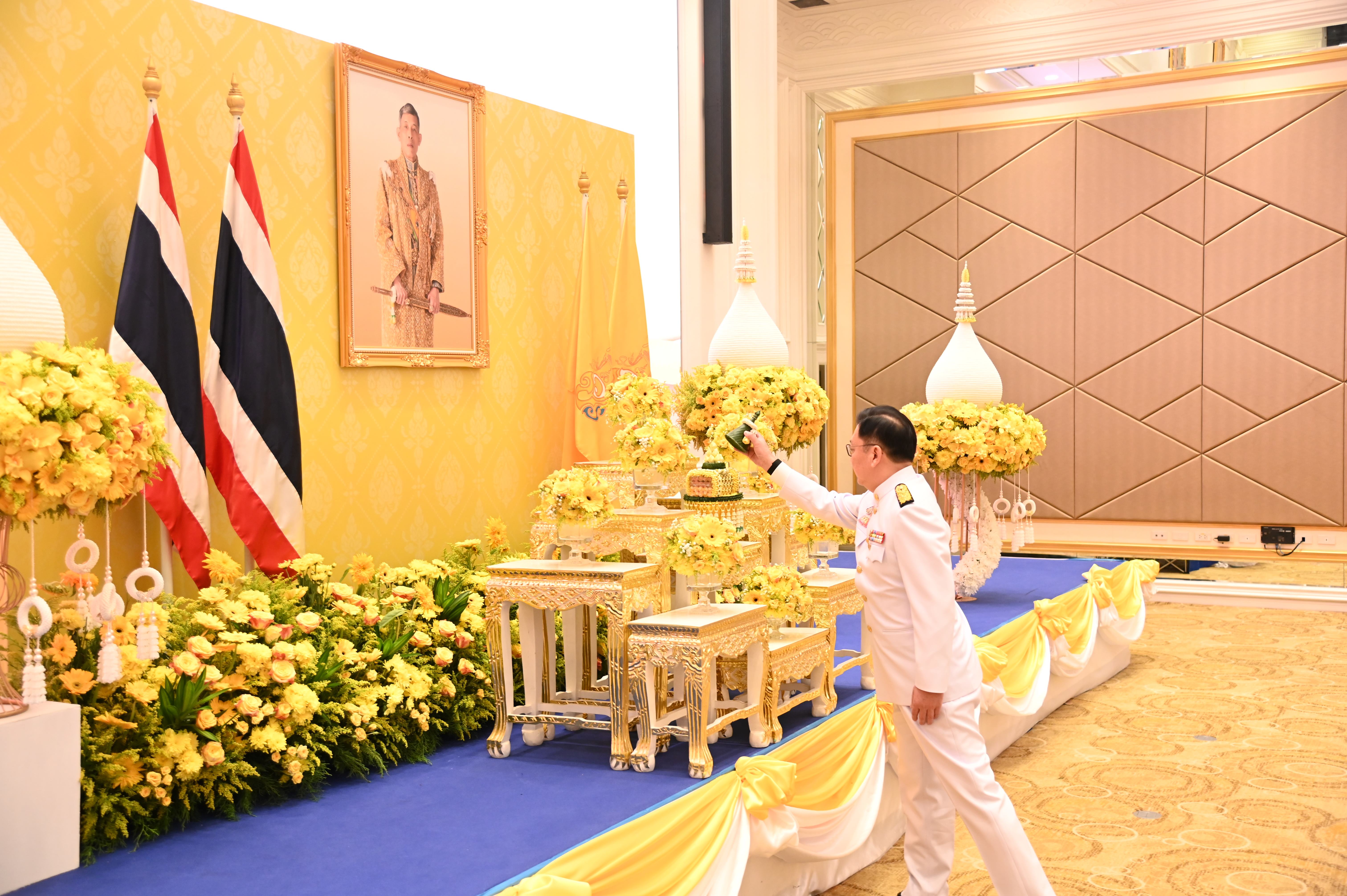“กรมการค้าภายใน” ร่วมพิธีถวายพระพรชัยมงคลและถวายสัตย์ปฏิญาณเพื่อเป็นข้าราชการที่ดี เนื่องในโอกาสวันเฉลิมพระชนมพรรษาพระบาทสมเด็จพระเจ้าอยู่หัว