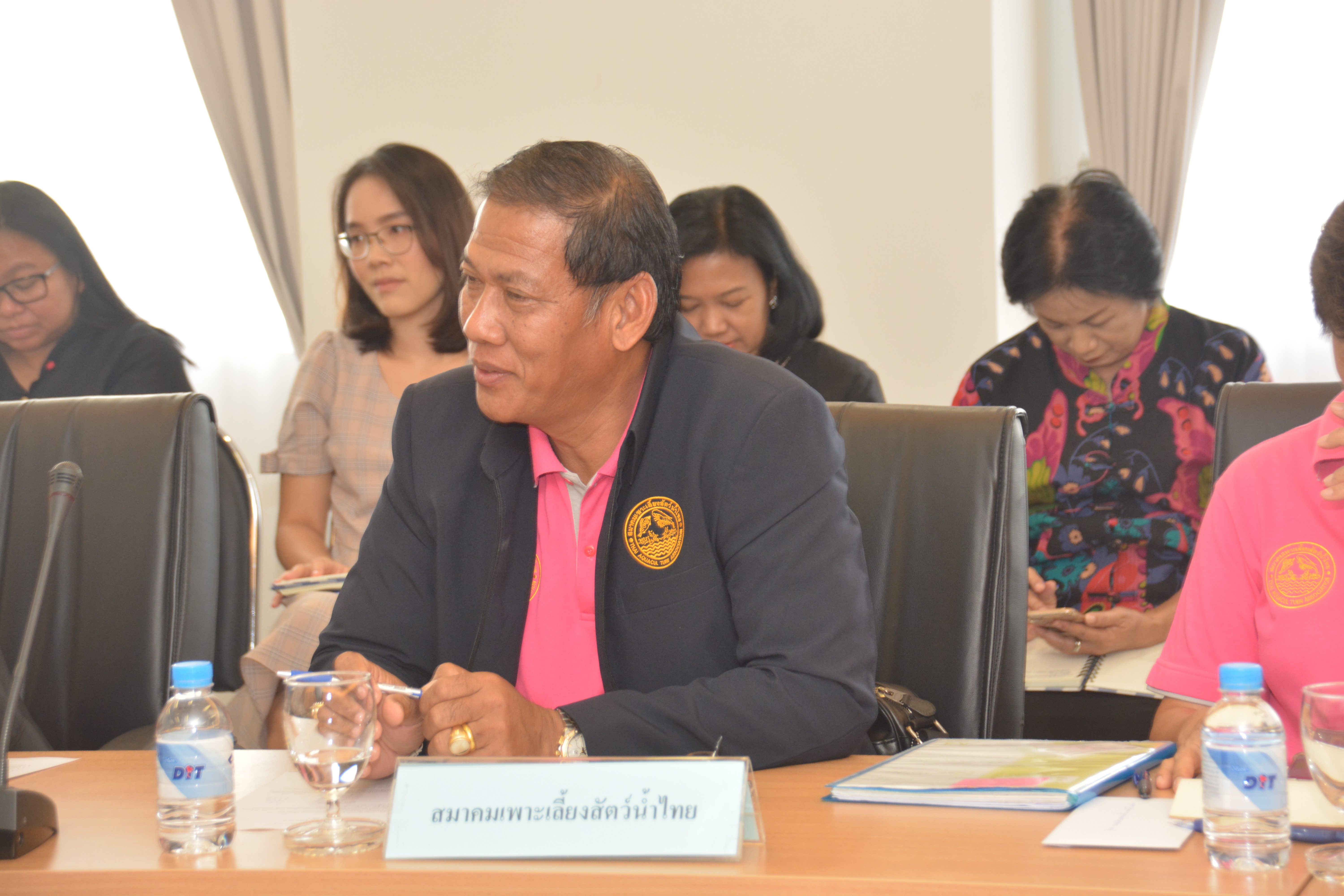 การประชุมเชื่อมโยงเจรจาซื้อขาย “กุ้งก้ามกราม” ผ่านตลาดข้อตกลง