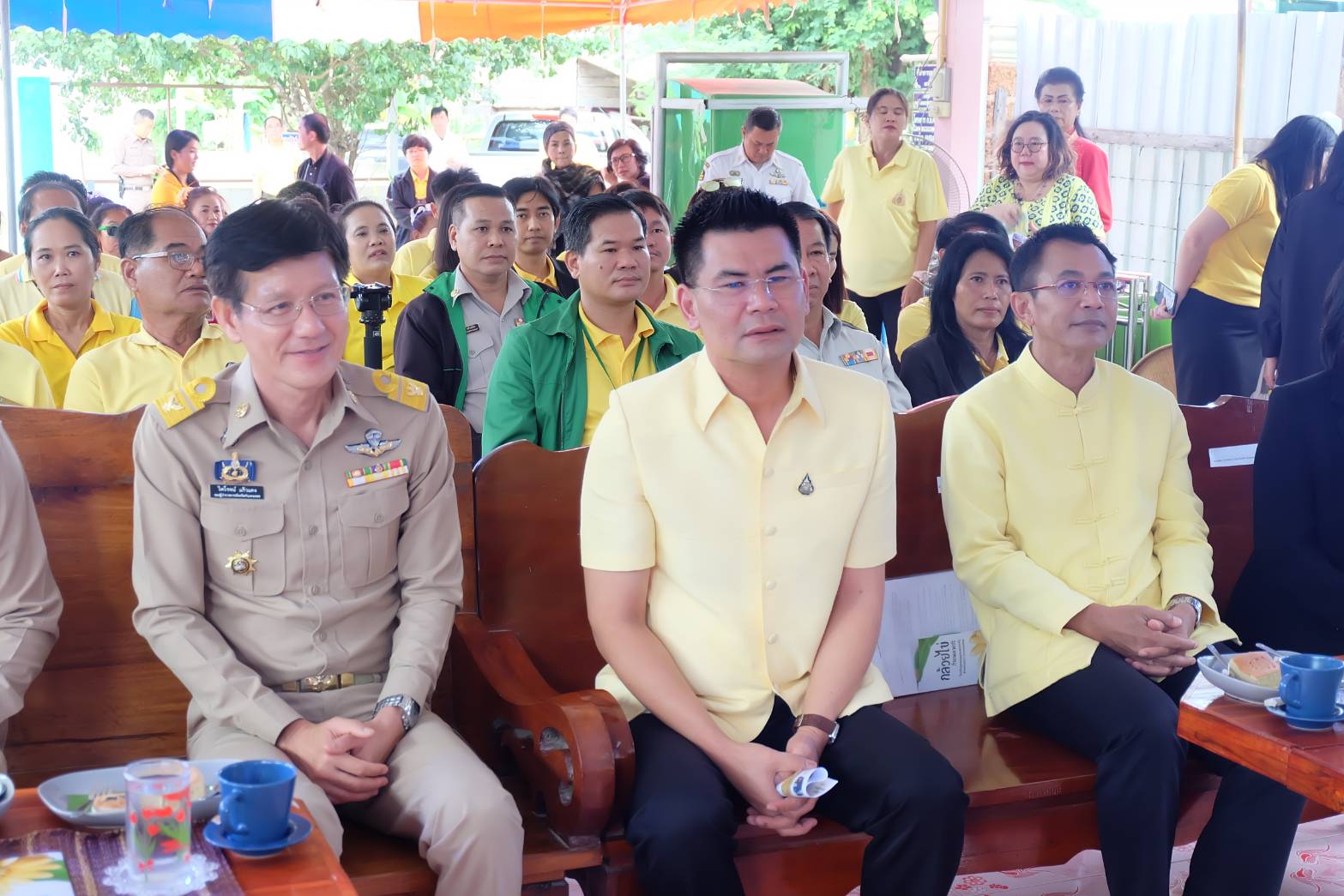 พิธีเปิดหมู่บ้านทำมาค้าขาย “วิสาหกิจชุมชนกลุ่มเกษตรกล้วยไข่”