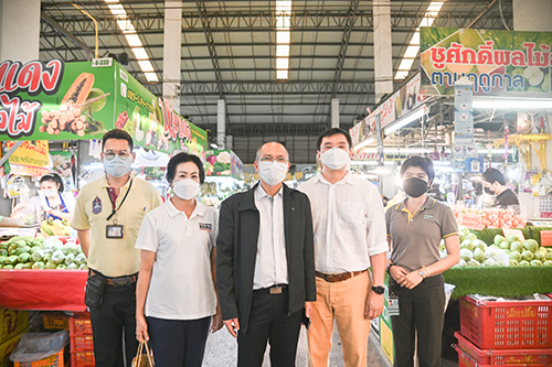 ตรวจติดตามสถานการณ์ราคาผัก สินค้าวัตถุดิบเจเเละอาหารปรุงสุก