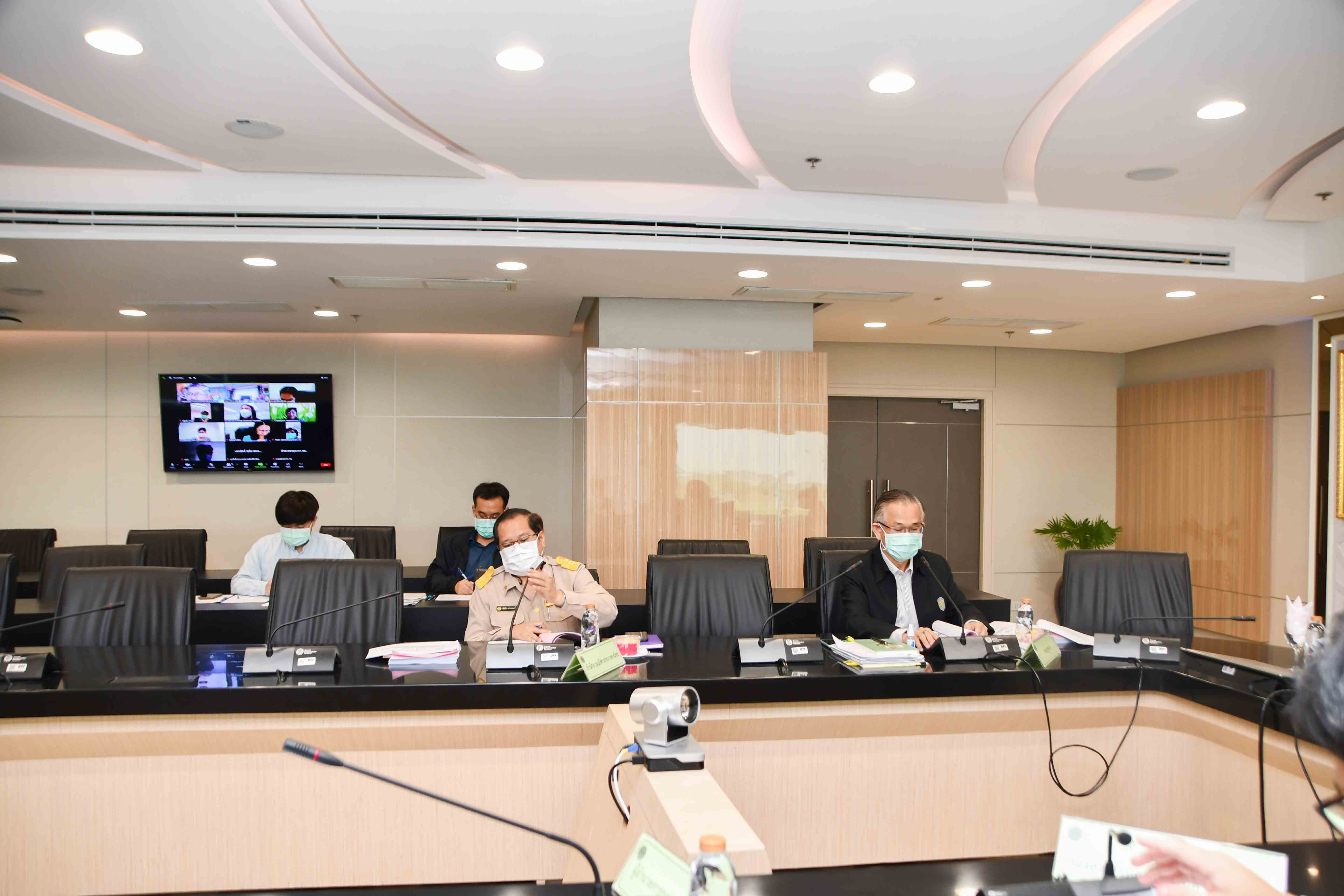 การประชุมคณะอนุกรรมการพิจารณาชดเชยดอกเบี้ยให้ผู้ประกอบการค้าข้าวในการเก็บสต็อก