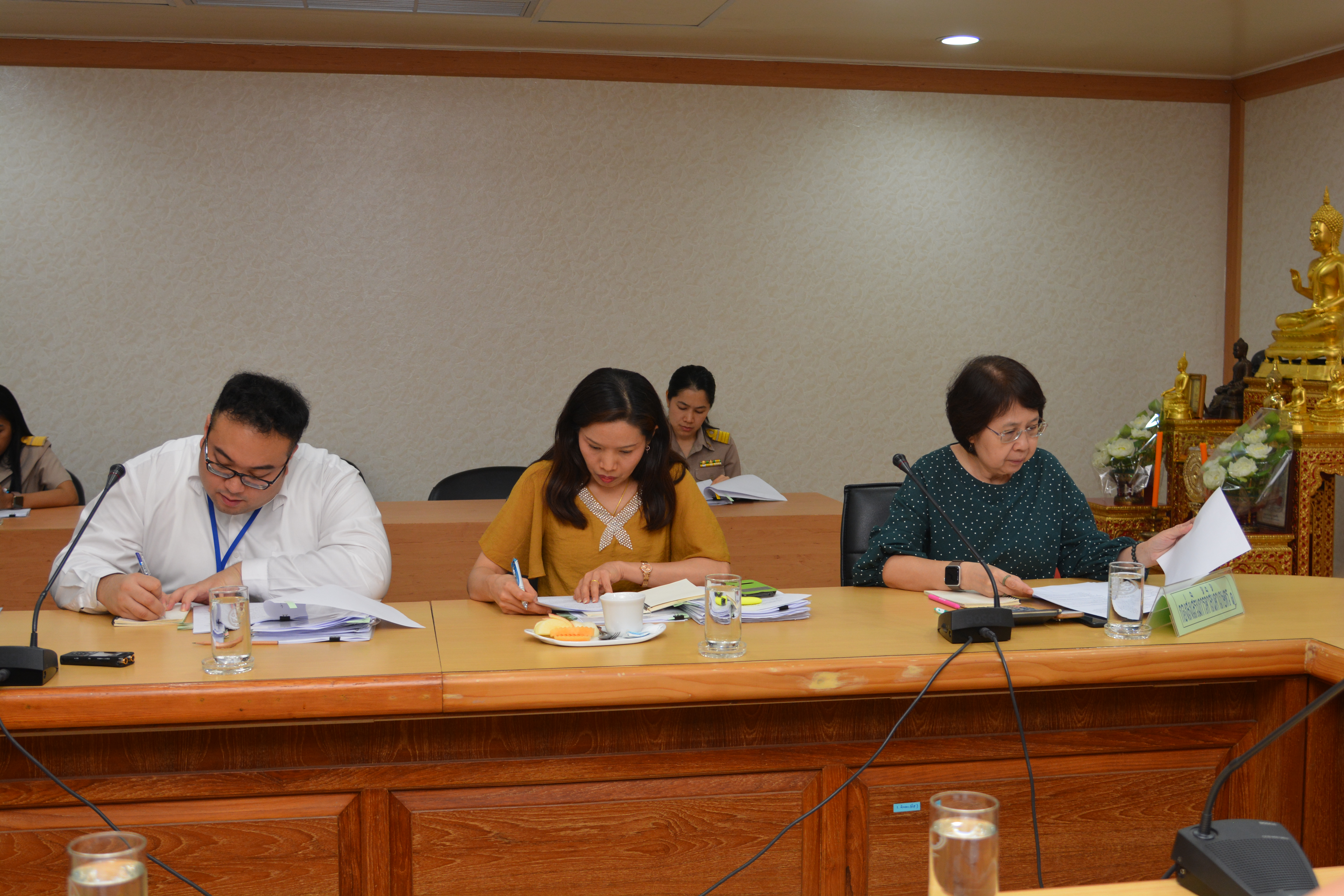 การประชุมหารือเตรียมการก่อนเดินทางเยือนสาธารณรัฐอินเดีย