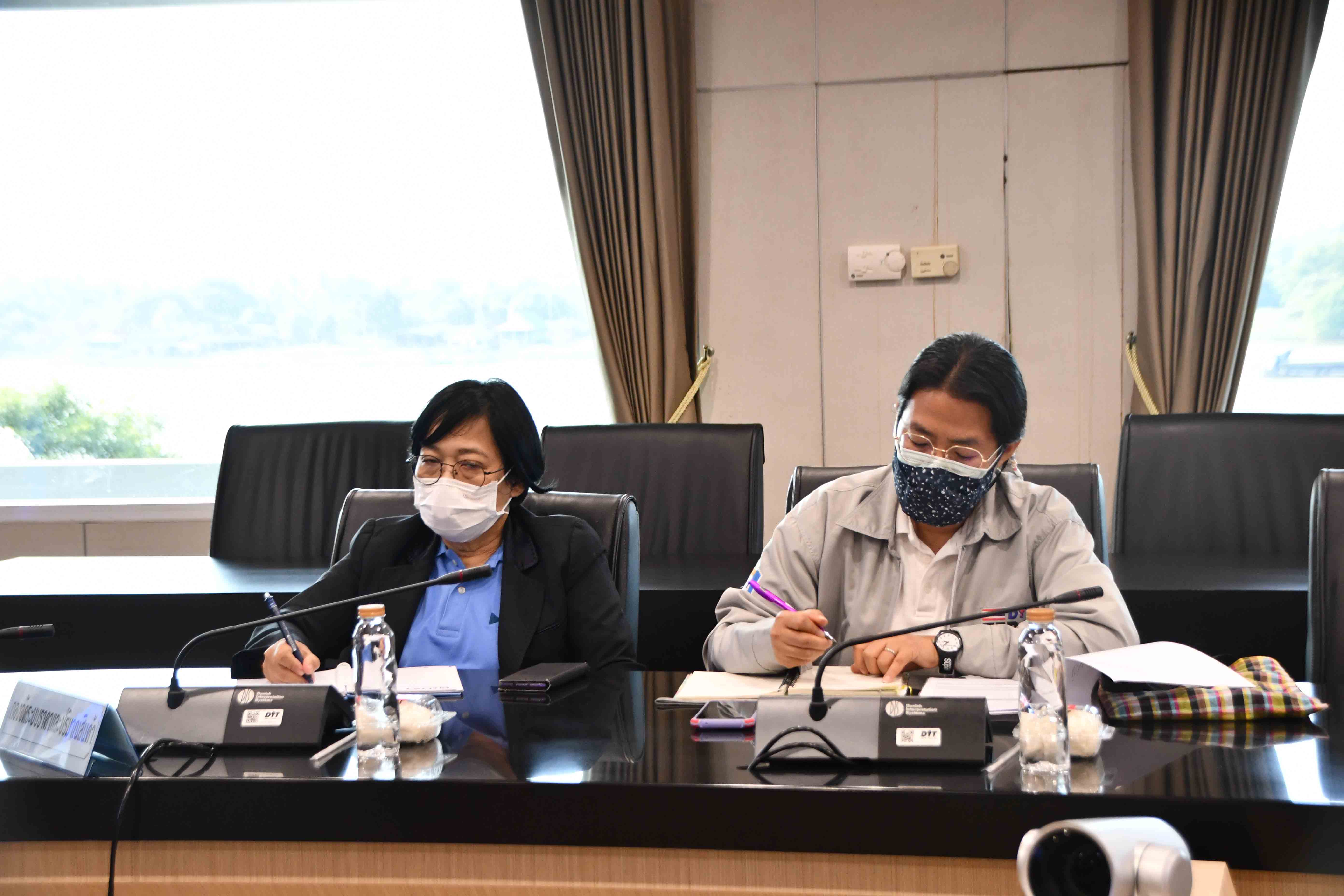 การประชุมหารือประเมินสถานการณ์และผลของมาตรการนำเข้ากากถั่วเหลือง ปี 2564