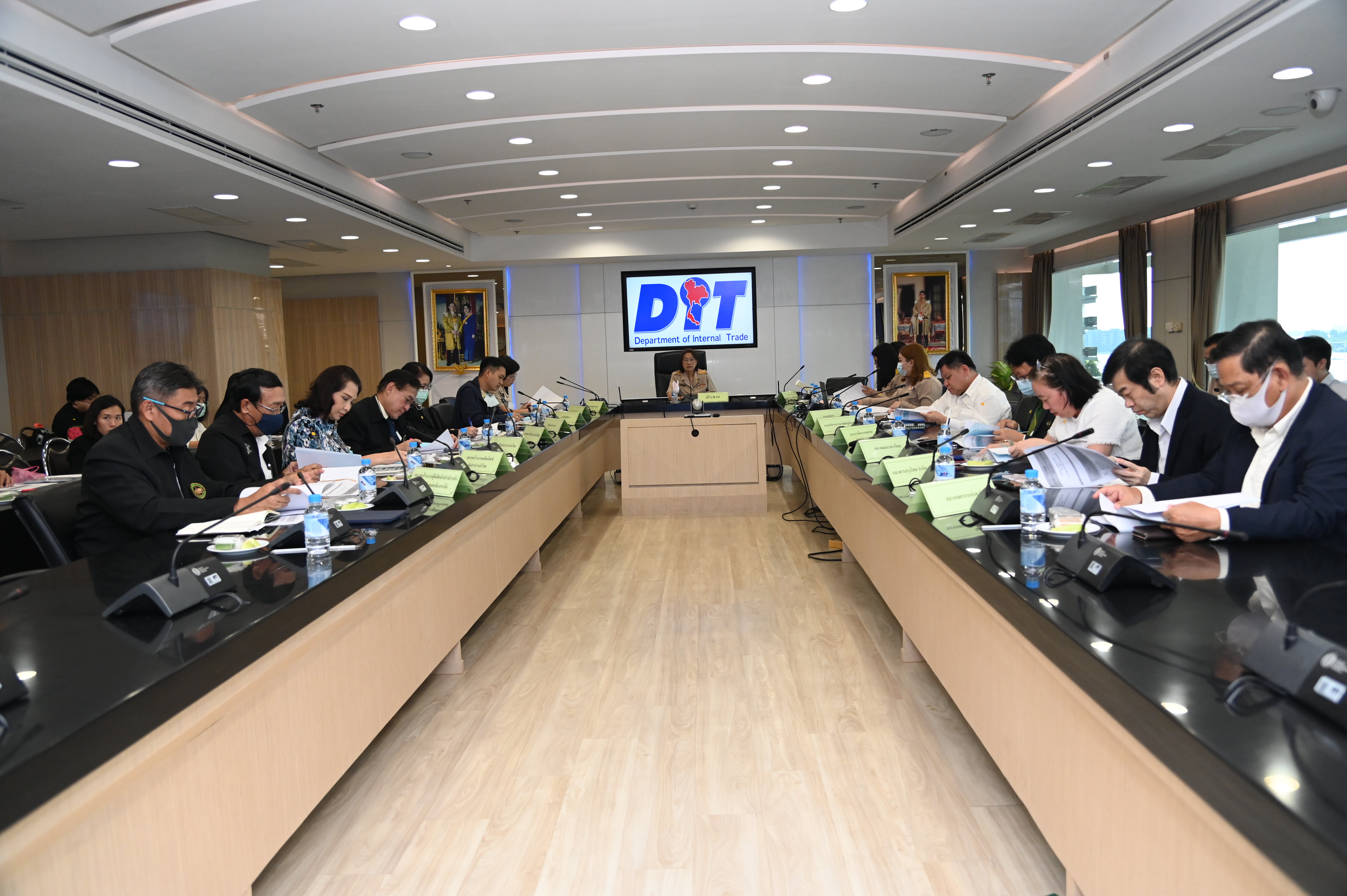 การประชุมคณะอนุกรรมการพิจารณาชดเชยดอกเบี้ยในการเก็บสต็อกมันสำปะหลัง ครั้งที่ 2/2563