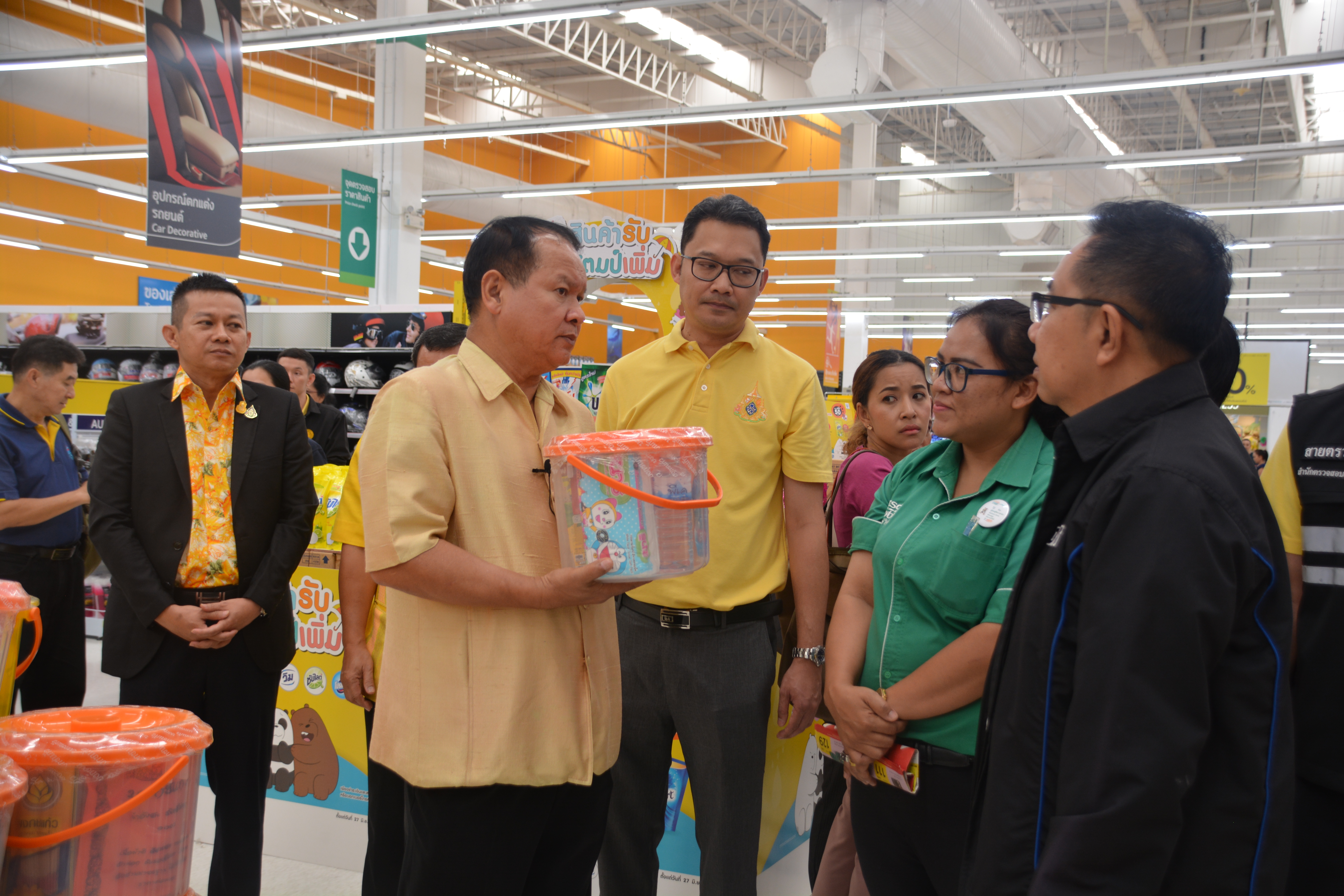 อธิบดีลงพื้นที่ตรวจสอบการจำหน่ายชุดสังฆทาน