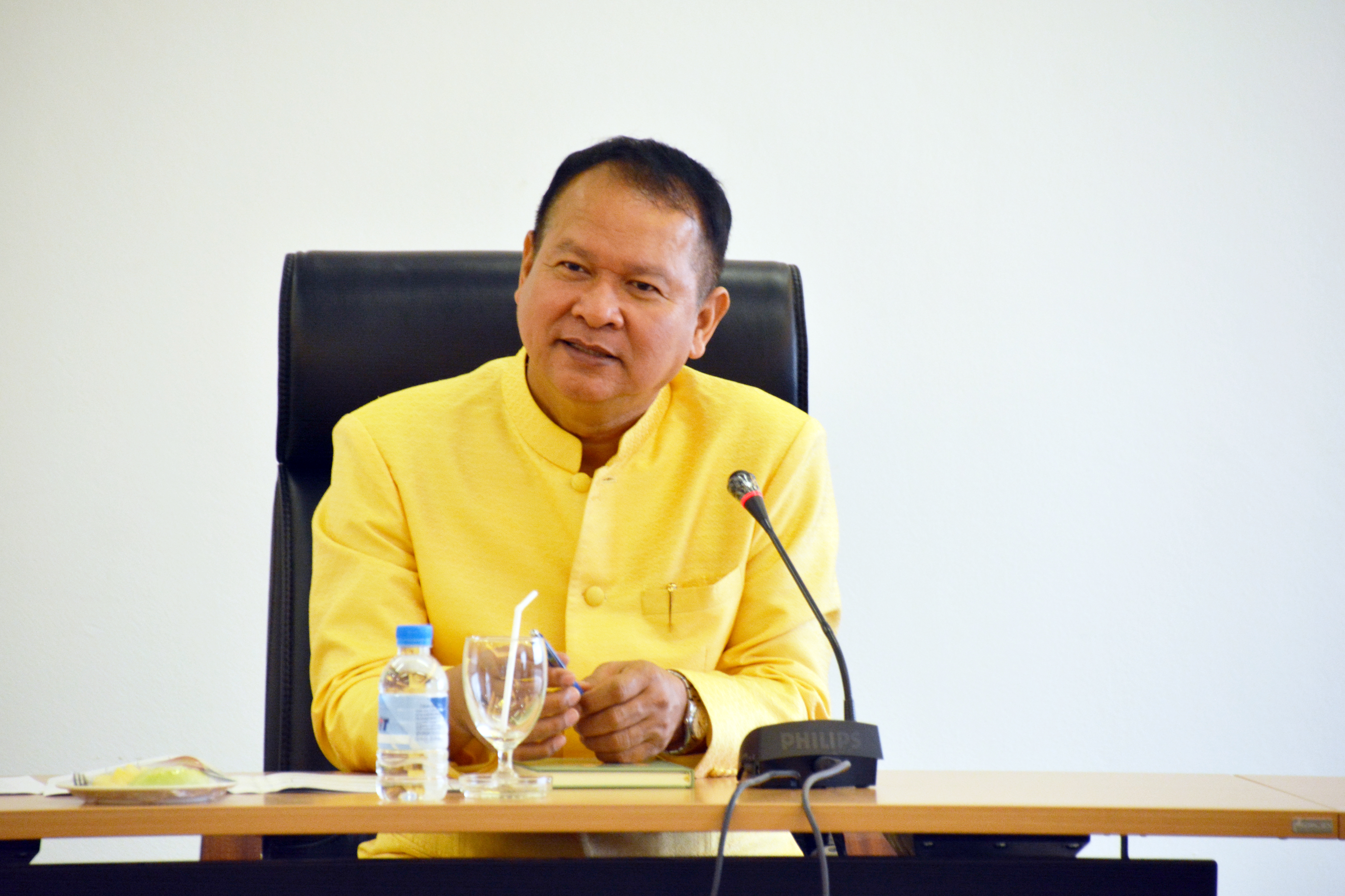 การประชุมหารือแผนบริหารจัดการและประชาสัมพันธ์สินค้าผลไม้ และสินค้าอินทรีย์