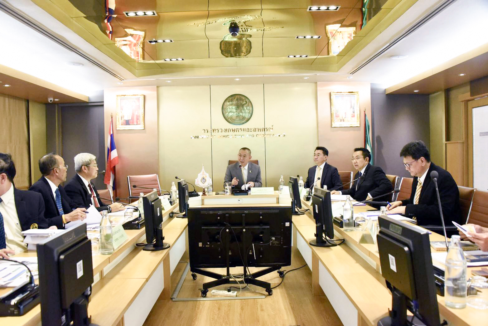 การประชุมคณะอนุกรรมการนโยบายและบริหารข้าวแห่งชาติด้านการผลิต