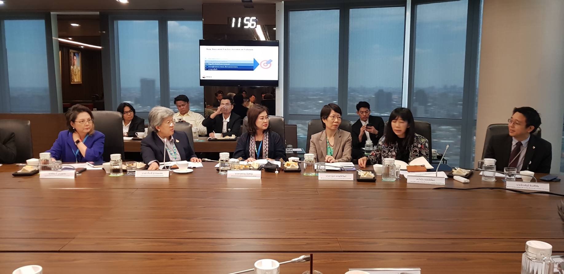 รองอธิบดี ประชุมเรื่องตลาดสัญญาซื้อขายล่วงหน้าเกี่ยวกับสินค้าเกษตร