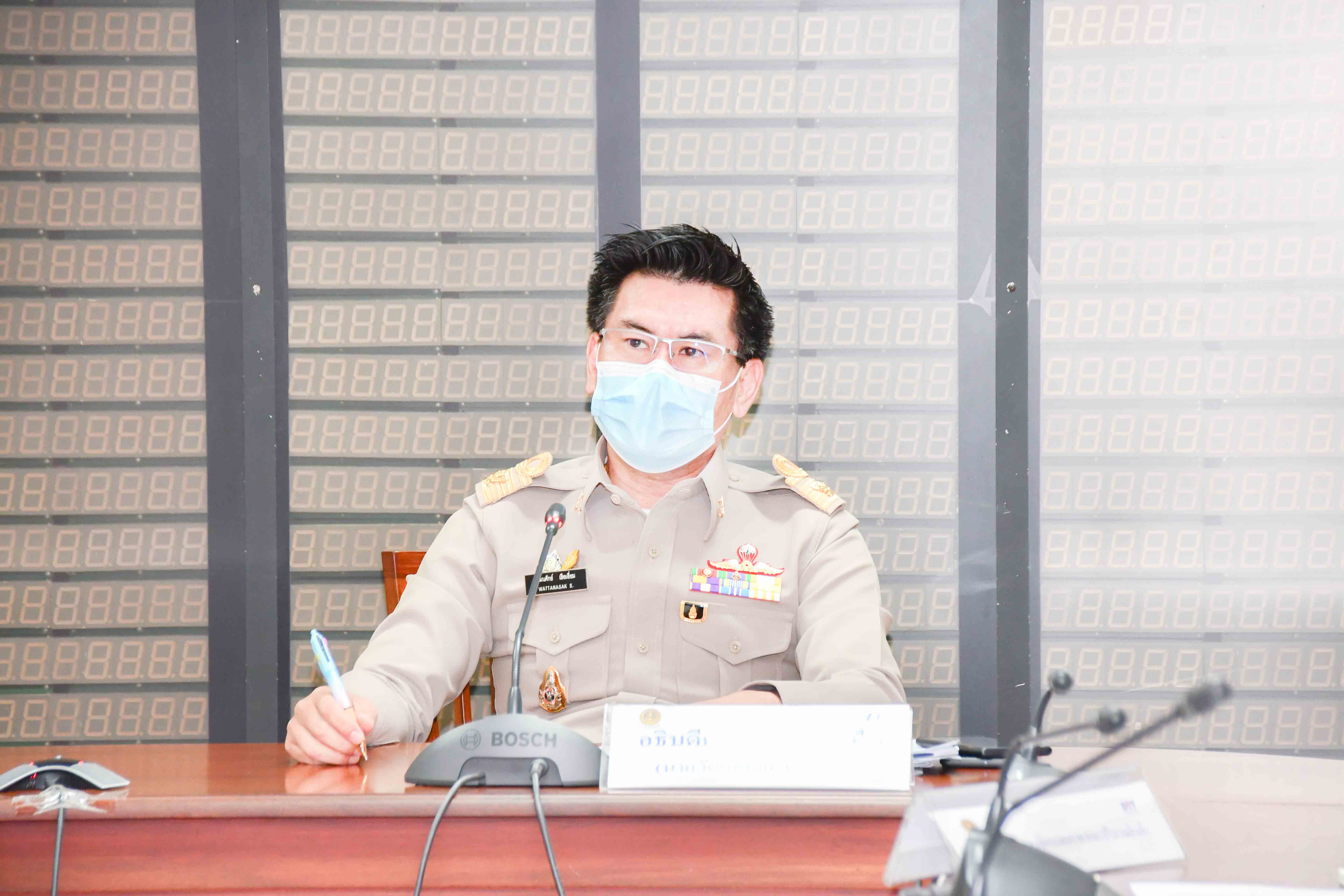 การประชุมติดตามสถานการณ์ถุงมือยางทางการแพทย์