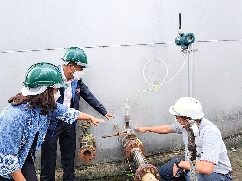 กรมการค้าภายใน ตรวจติดตามการติดตั้งเครื่องมือวัดปริมาณน้ำมันปาล์ม