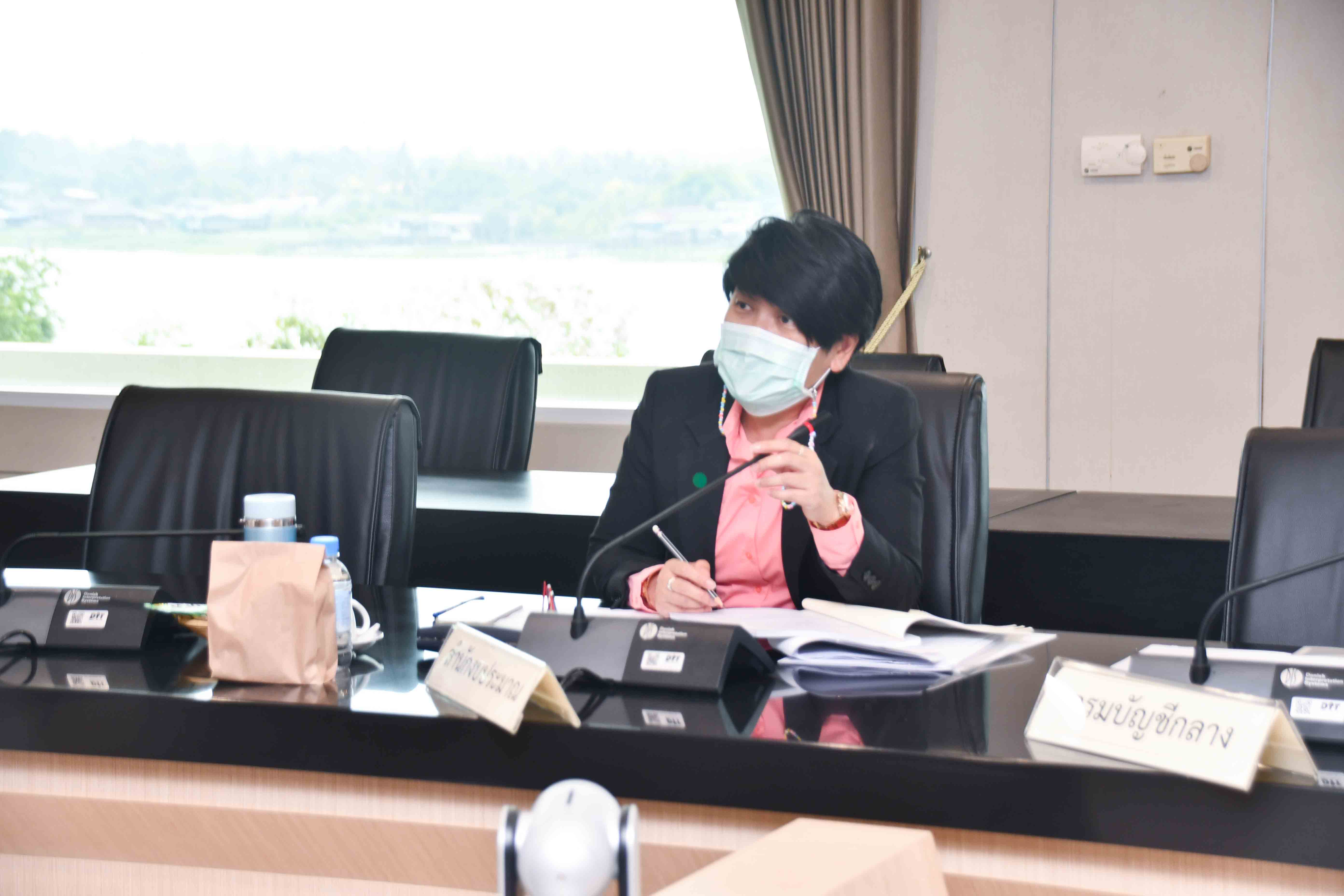 การประชุมคณะอนุกรรมการเร่งรัดติดตามการส่งคืนเงินเหลือจ่าย และปิดบัญชีโครงการเงินจ่ายขาดกองทุนรวมเพื่อช่วยเหลือเกษตรกร ครั้งที่ 3/2564