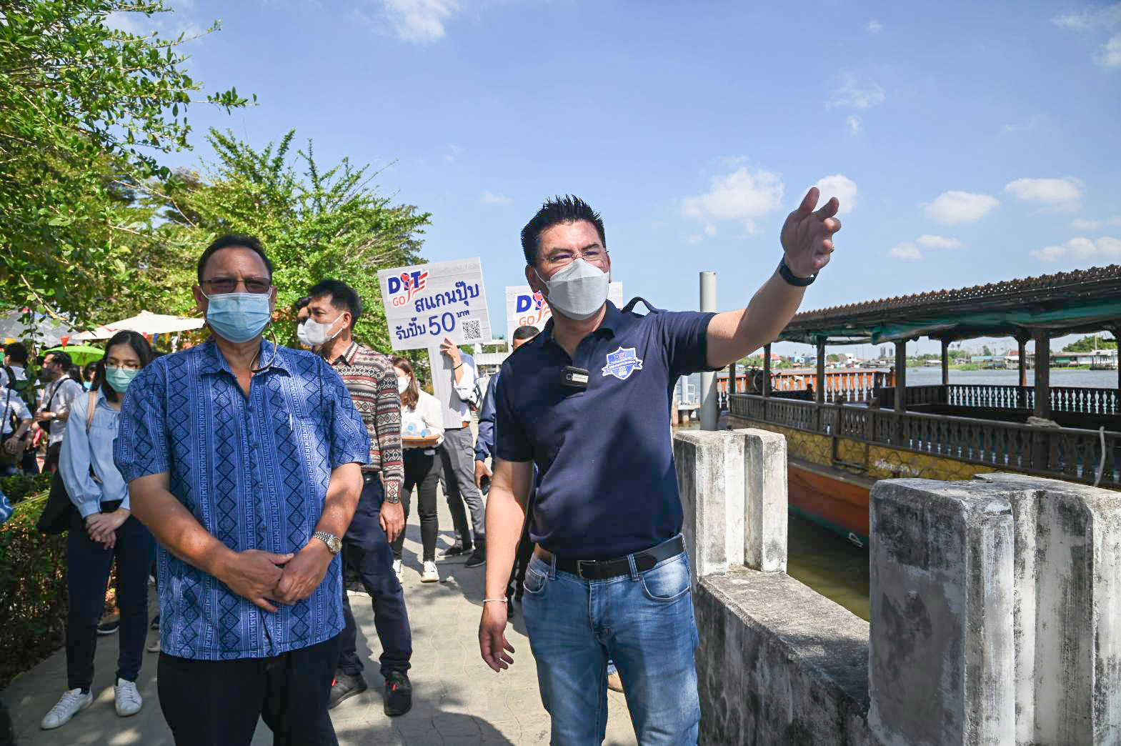  อธิบดีกรมการค้าภายใน ตรวจเยี่ยมกิจกรรมส่งเสริมการท่องเที่ยวตลาดชุมชน ในช่วงเทศกาลปีใหม่