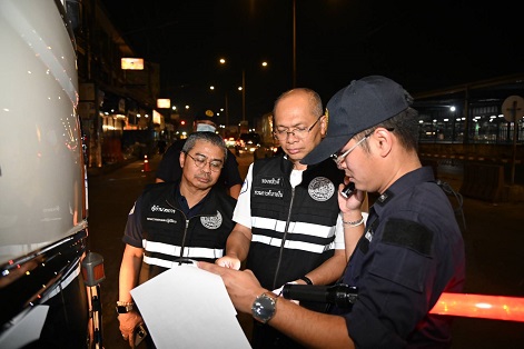 ตรวจเข้มการขนย้ายสินค้าเกษตร เพื่อป้องกันการกระทำผิดกฎหมาย