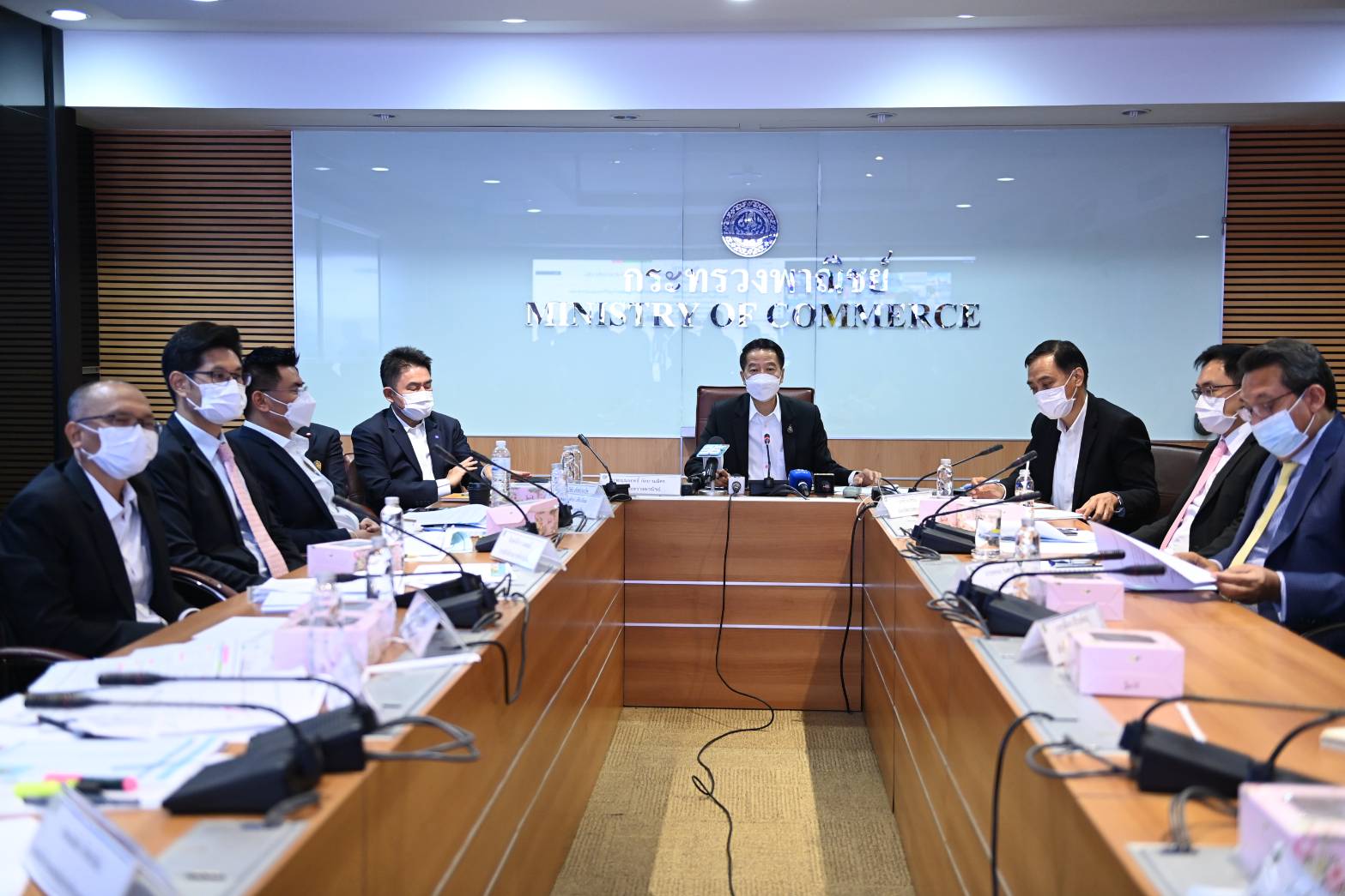 การประชุมคณะทำงานกำกับติดตามสถานการณ์ราคาสินค้าแก้ไขปัญหาและดำเนินคดีกับผู้ฝ่าฝืน และกระทำความผิดตามกฎหมายที่เกี่ยวข้อง